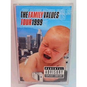 The Family Values Tour 1999 (Cassette Tape, 2000, Flawless Records) 069490641-4